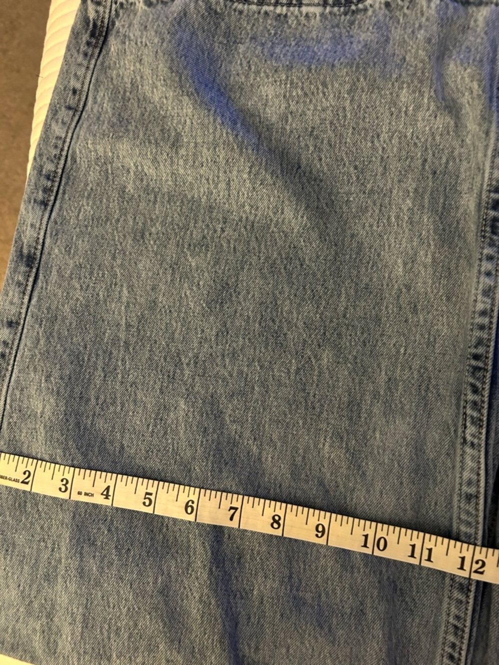 Hollister Light Blue Straight Low Rise Baggy - Picture 7 of 9